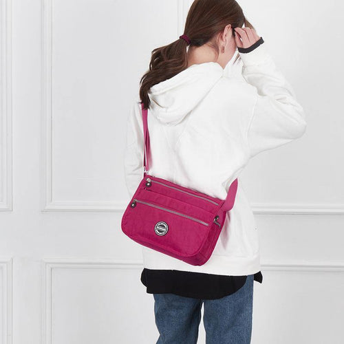 Bolso de hombro Oxford de tela - MXbueno