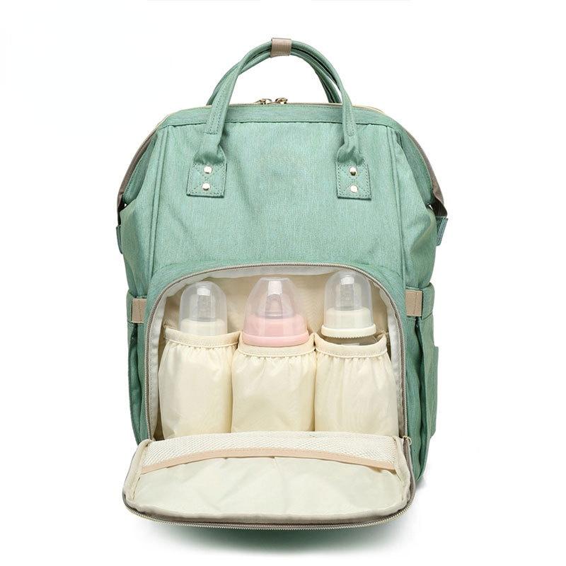 [W-Bolso] Bolsa De Momia Mochila De Tela Oxford Bolsa De Almacenamiento Portátil