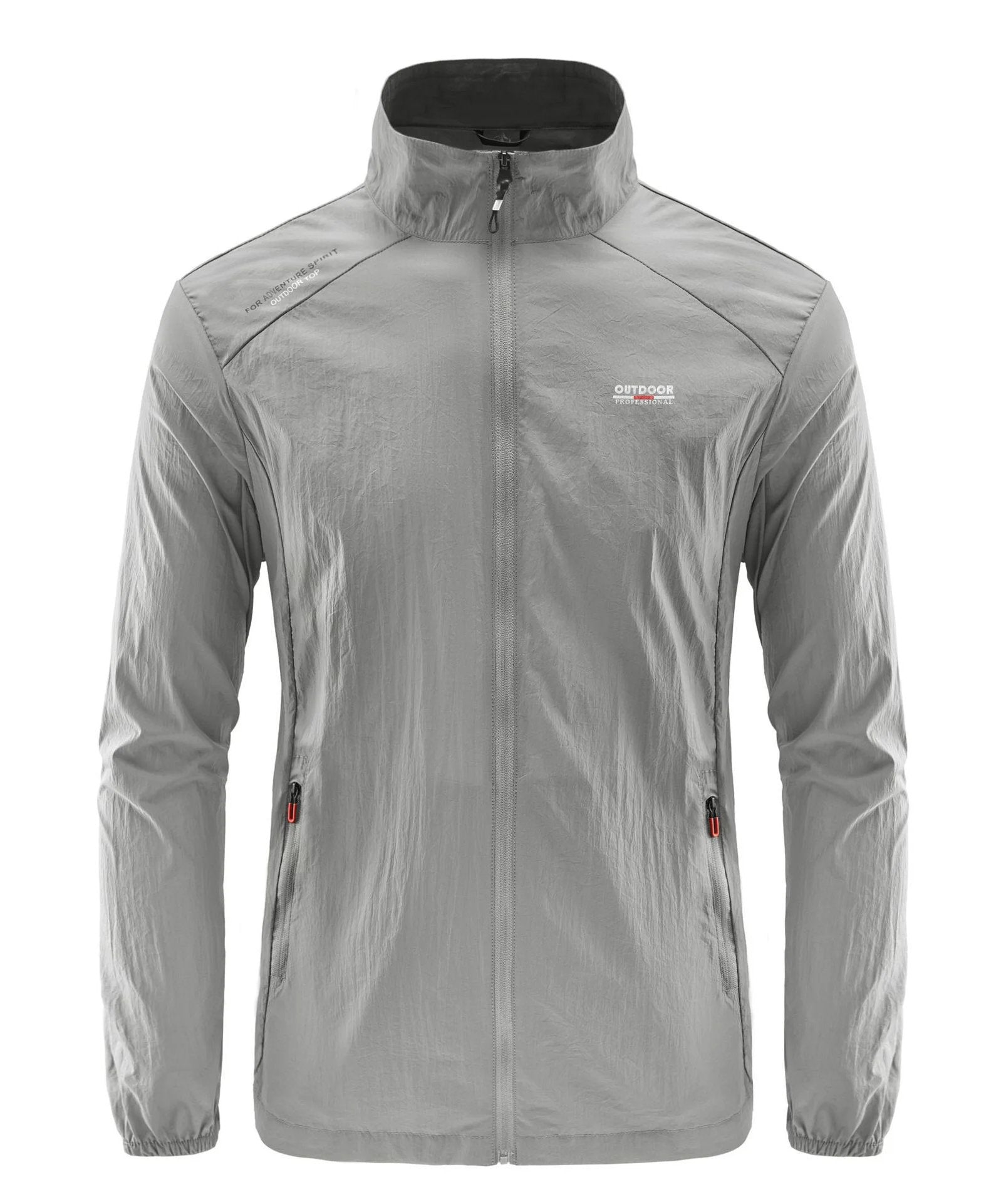 [M-Ropa] Ropa De Protección Solar Con Cuello Alzado Sin Capucha