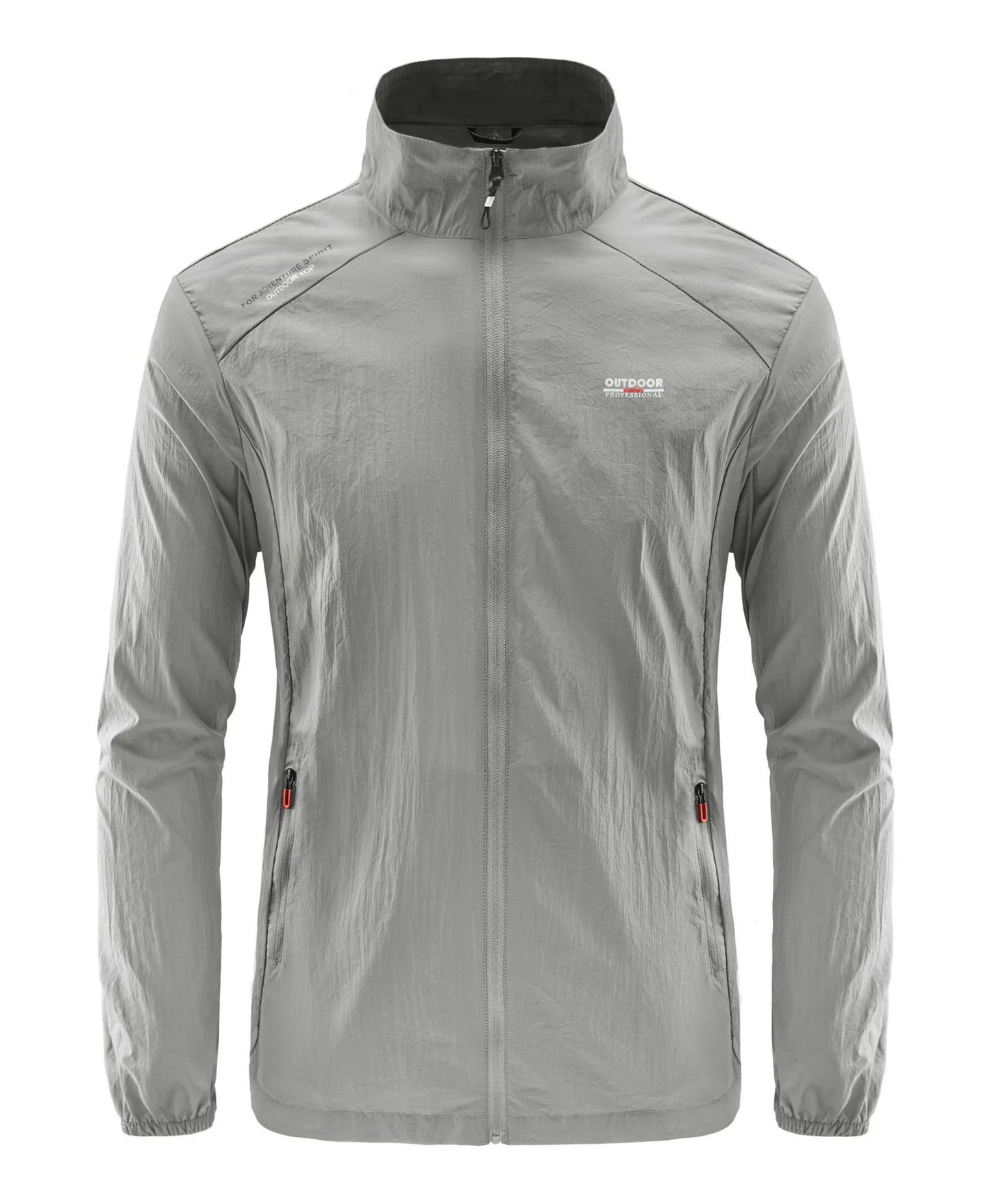 [M-Ropa] Ropa De Protección Solar Con Cuello Alzado Sin Capucha