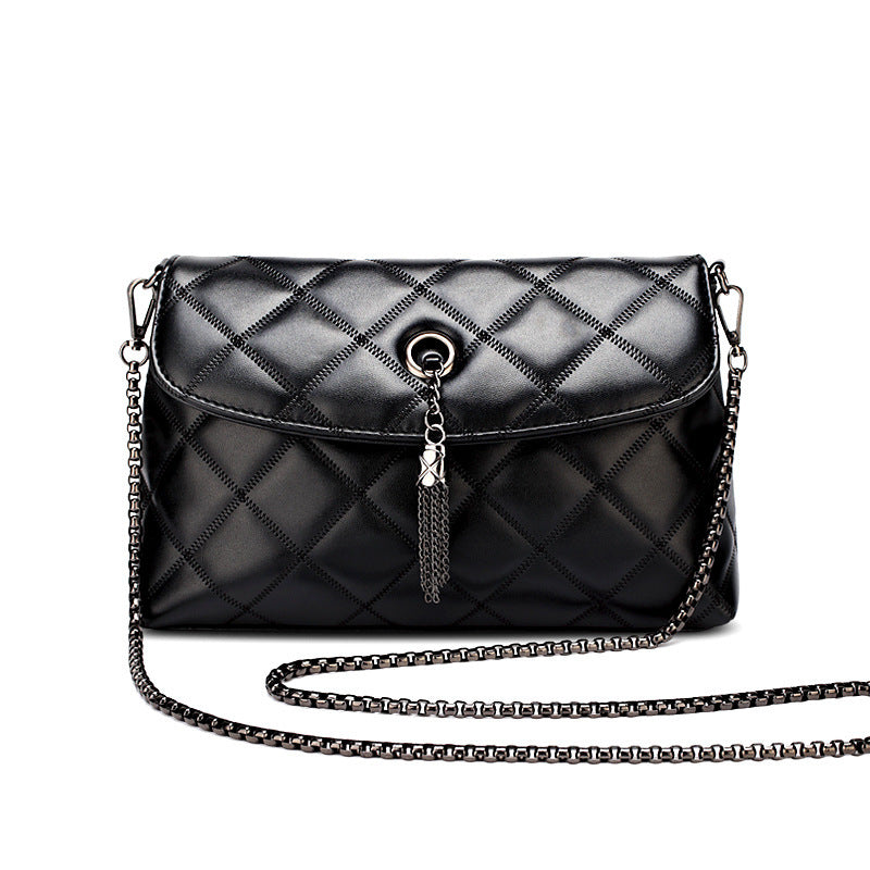 [W-Bolso] Bolso Mujer Piel De Oveja Diamond Lattice