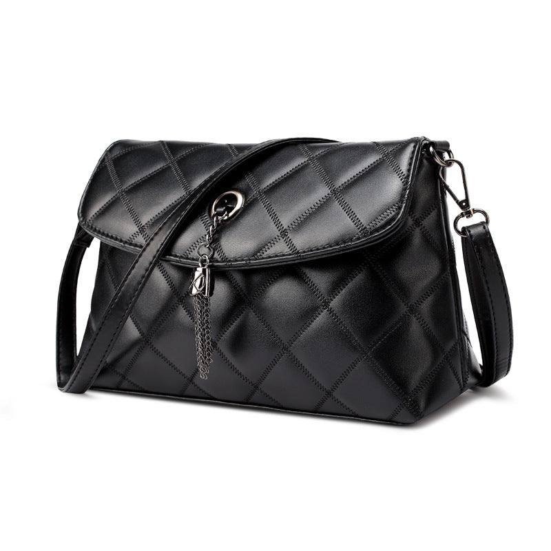 [W-Bolso] Bolso Mujer Piel De Oveja Diamond Lattice