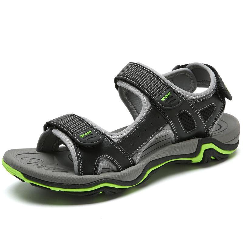 Sandalias De Cuero Casual Al Aire Libre Para Hombres