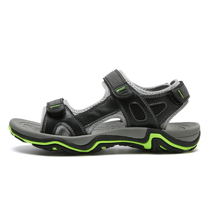 Sandalias De Cuero Casual Al Aire Libre Para Hombres