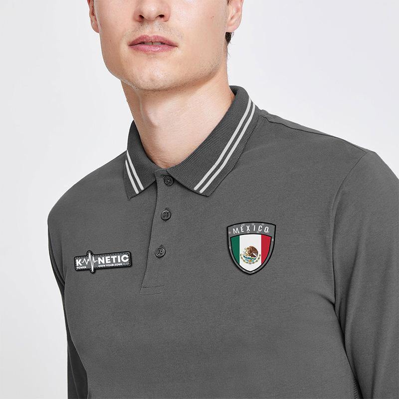 Camiseta de manga larga con la bandera mexicana - MXbueno