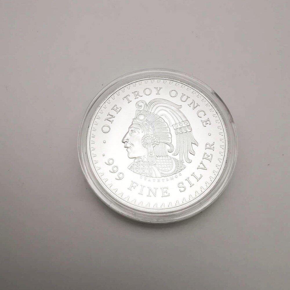 Piedra del Calendario Azteca, Guerrero Águila Emperador de Tenochtitlan Nuevo - MXbueno