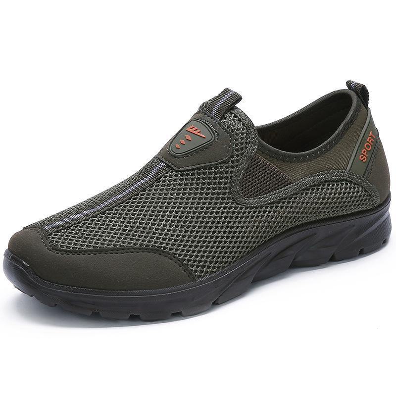 Zapatillas deportivas de malla transpirable para hombre - MXbueno