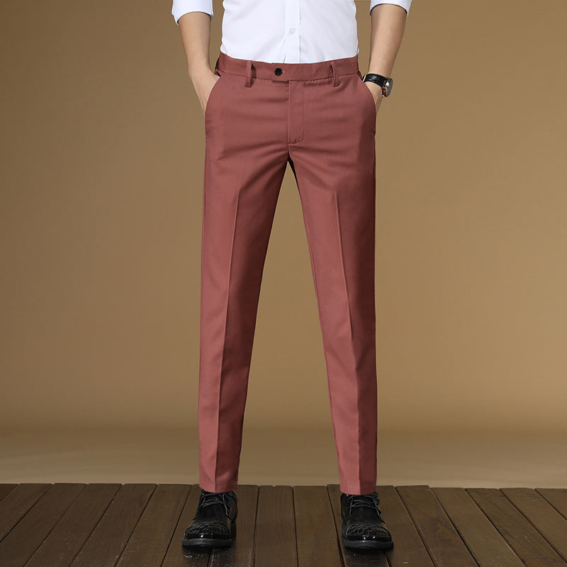 [M-Ropa] Pantalones De Traje De Negocios Para Hombres