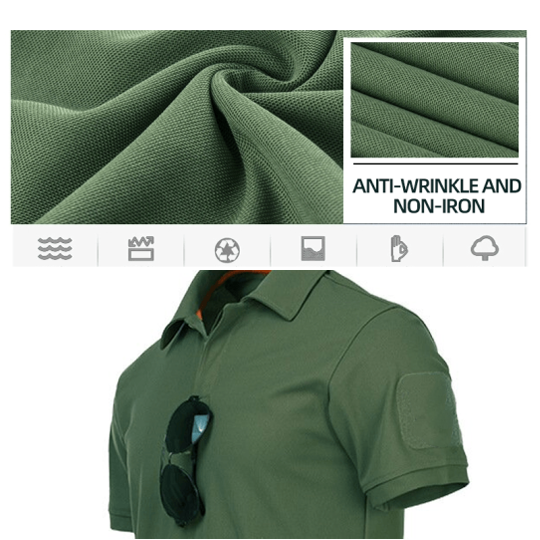Polo De Secado Rápido Al Aire Libre Para     Hombre