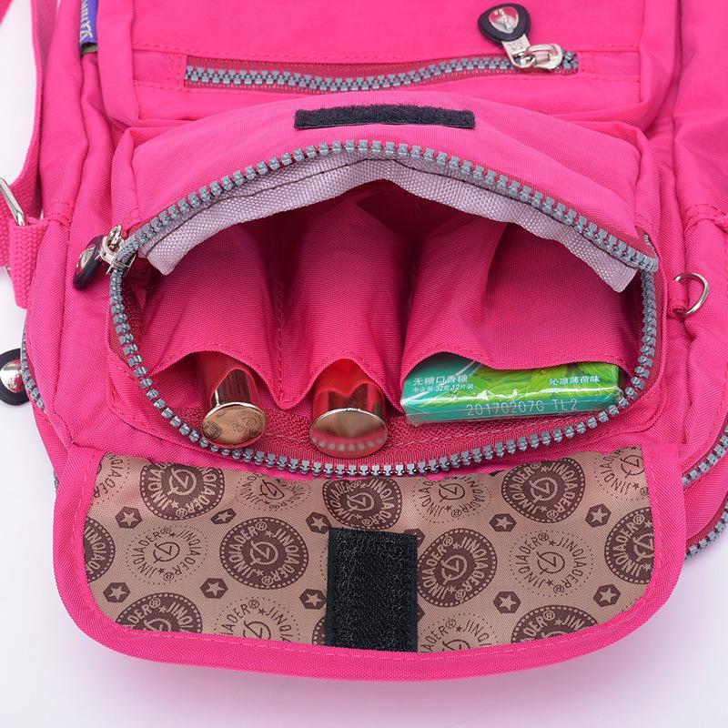 Bolso De Hombro Impermeable Ligero Con Múltiples Bolsillos