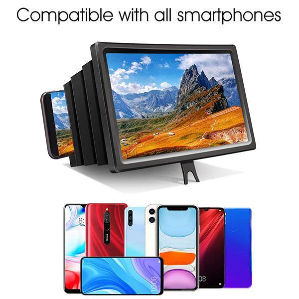 3D HD Teléfono móvil Lupa de pantalla - MXbueno