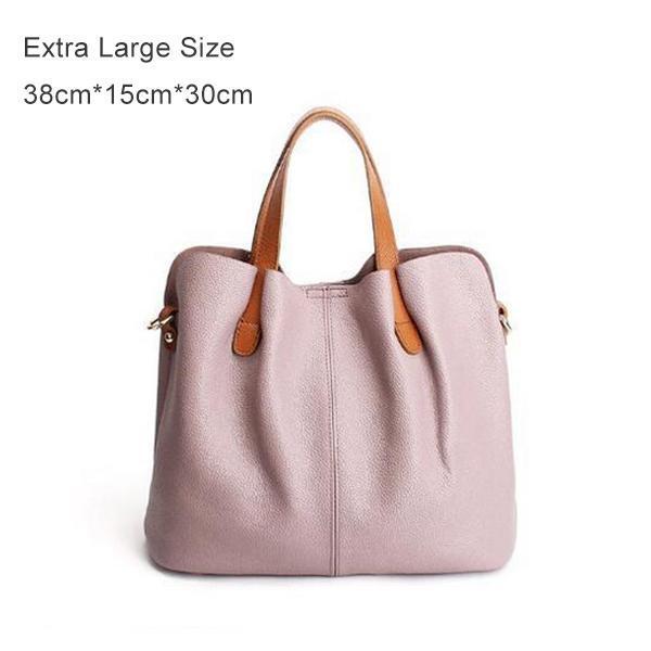 Bolso Shopper De Piel Dos En Uno