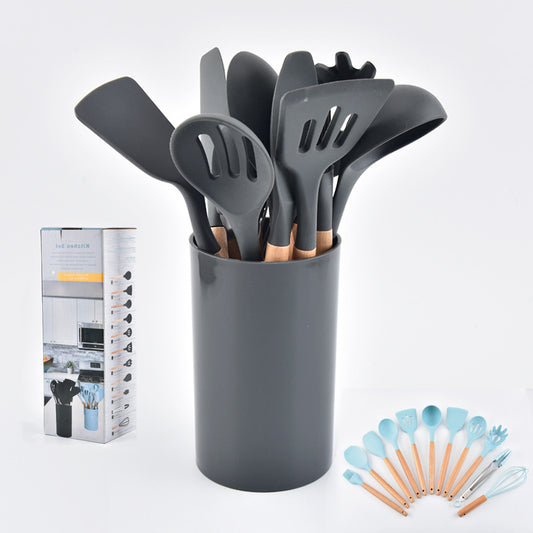 Utensilios de cocina de silicona de 11 piezas