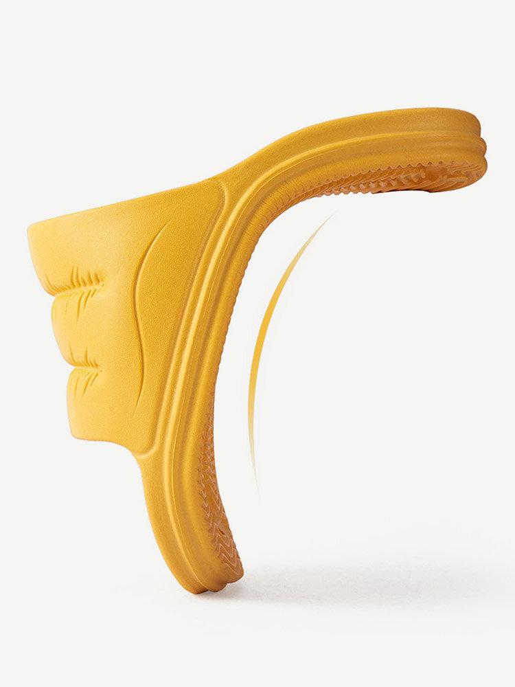 Zapatillas de baño impermeables para el hogar suave antideslizante de interior para mujer