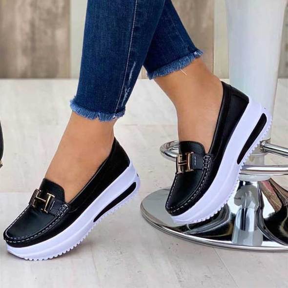 Zapatos De Plataforma Casual Para Mujer