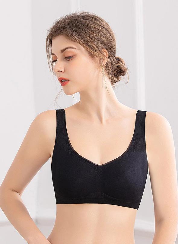 🔥 Sujetador De Seda De Hielo Ultrafino （diseñado Para Senos Más Grandes）