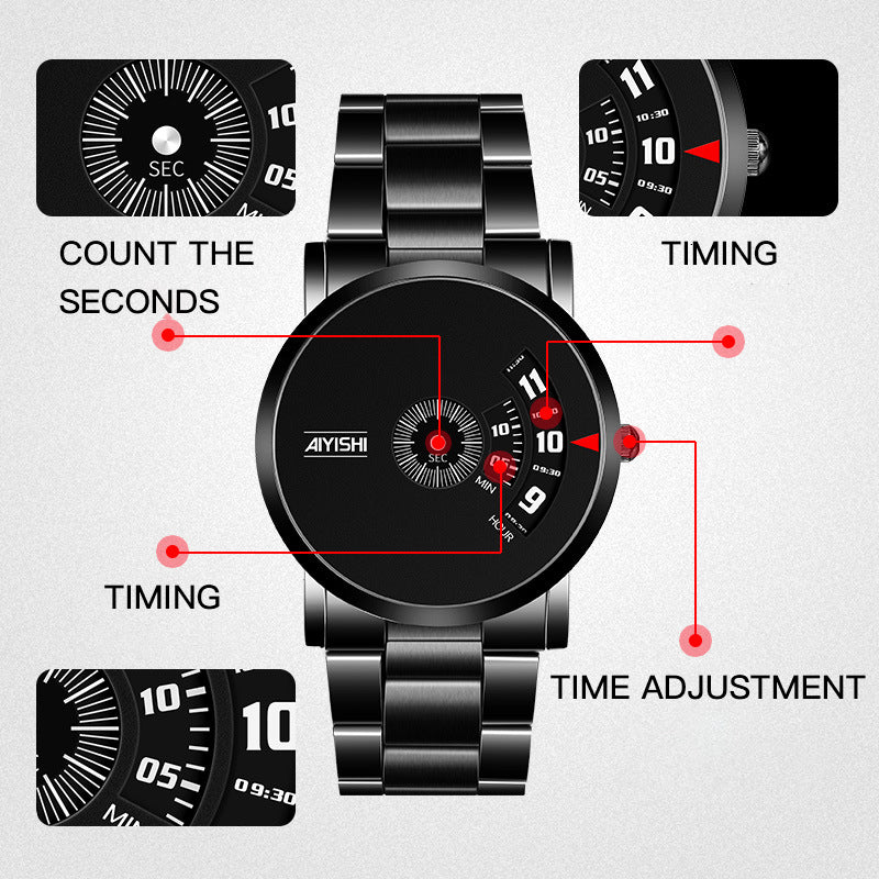 Reloj Impermeable Simple Automático Para Hombres