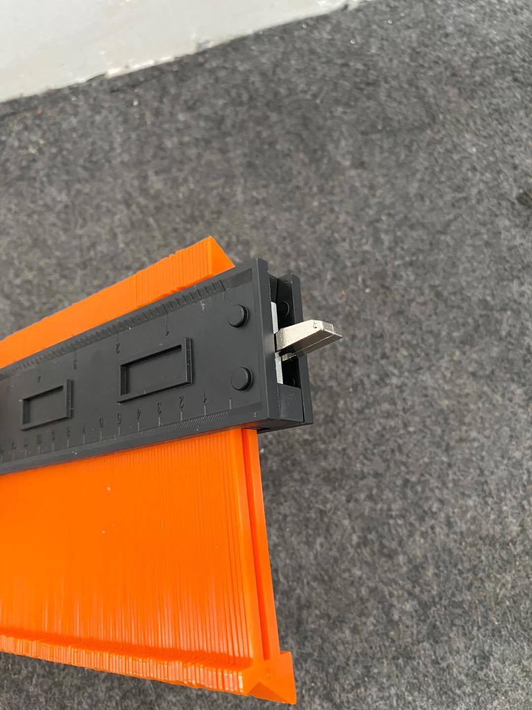 Calibre de contorno irregular Calibre de contorno de regla Radian