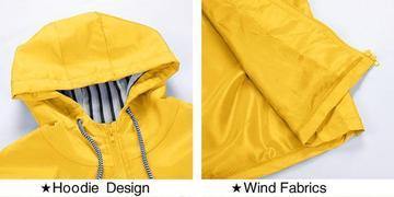 CHAQUETA IMPERMEABLE Y A PRUEBA DE VIENTO - MXbueno