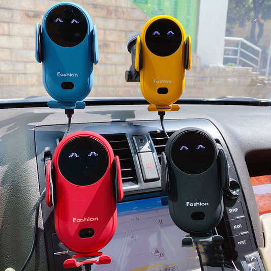 Soporte Para Teléfono Con Cargador Inalámbrico Para Coche Inteligente