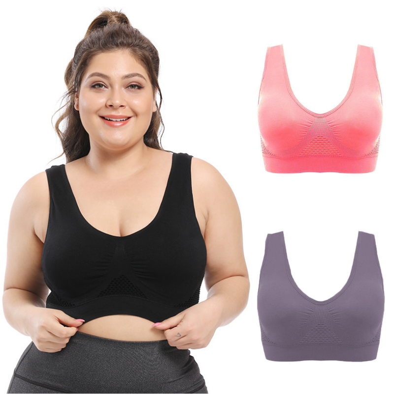 [W-Ropa Interior] Sujetador De Aire Sin Costuras Para Mujer