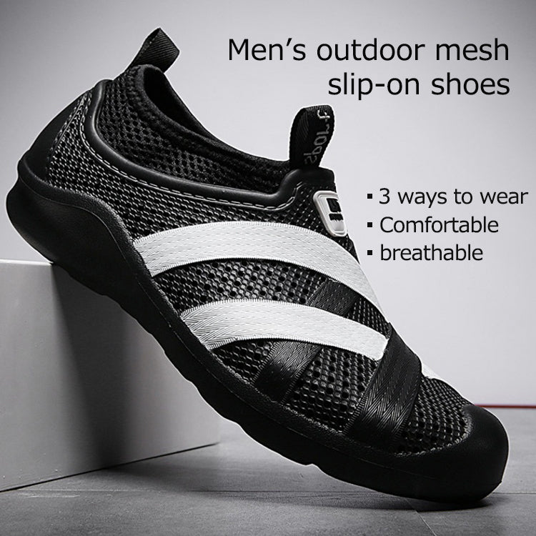 Zapatos Sin Cordones De Malla Para Exteriores Para Hombre