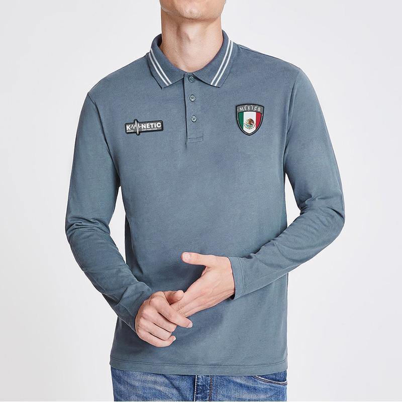 Camiseta de manga larga con la bandera mexicana - MXbueno