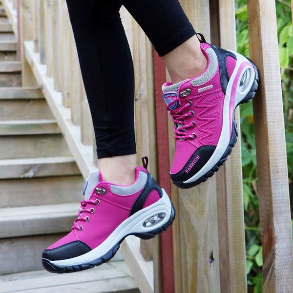 Zapatos Deportivos Con Colchón De Aire Antideslizantes Y Resistentes Al Desgaste Para Mujer