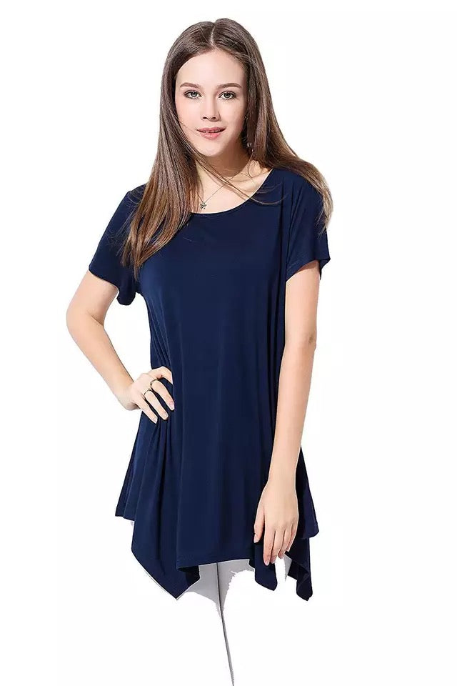 Camiseta holgada con panel cómodo