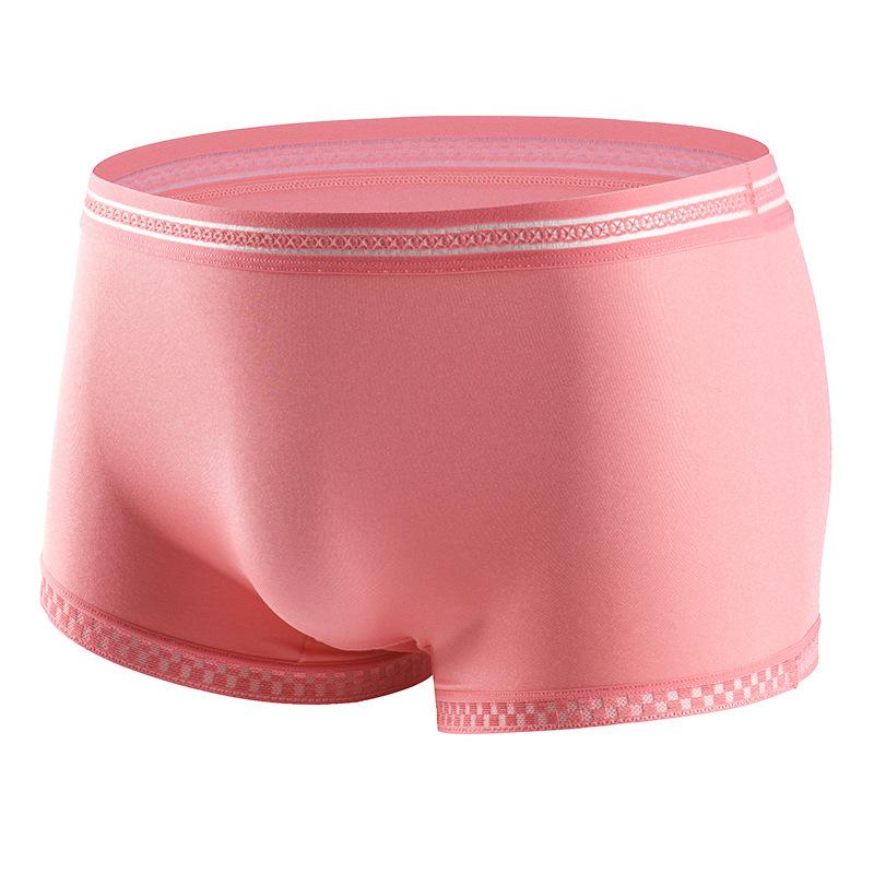 Ropa Interior De Encaje 3D Para Hombre, Novedad De Verano, Pantalones Planos De Hielo Translúcido