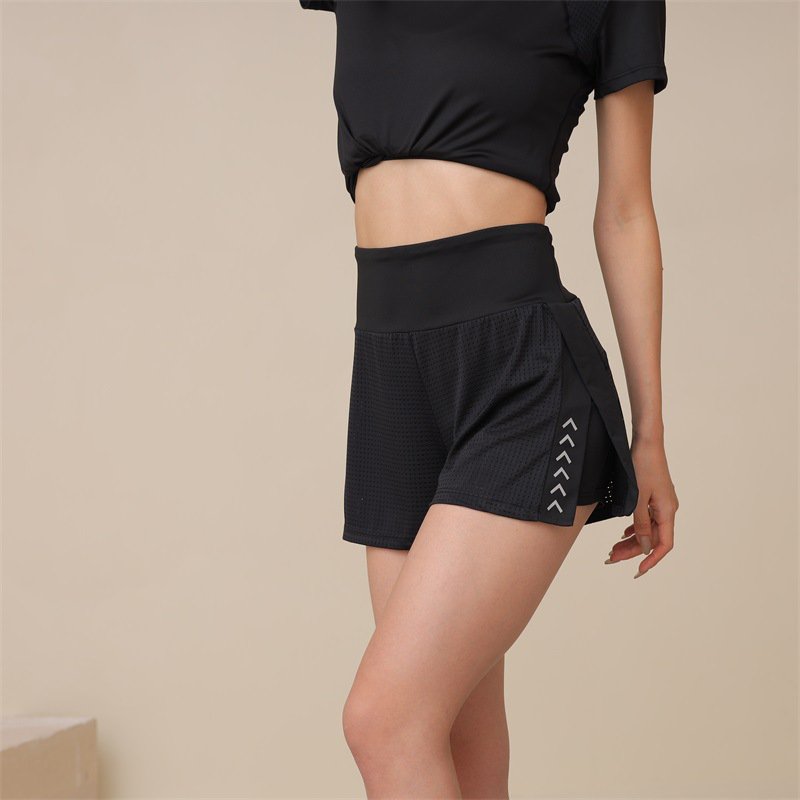 Pantalones Deportivos De Bolsillo De Alta Elasticidad Y Secado Rápido