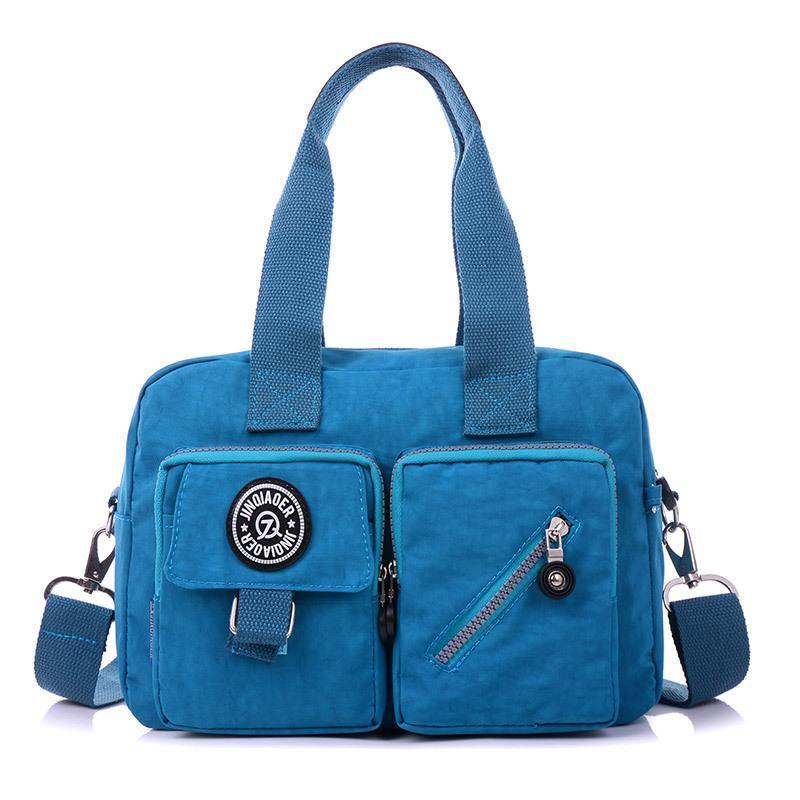 Cartera multibolsillos de nailon de gran capacidad - MXbueno