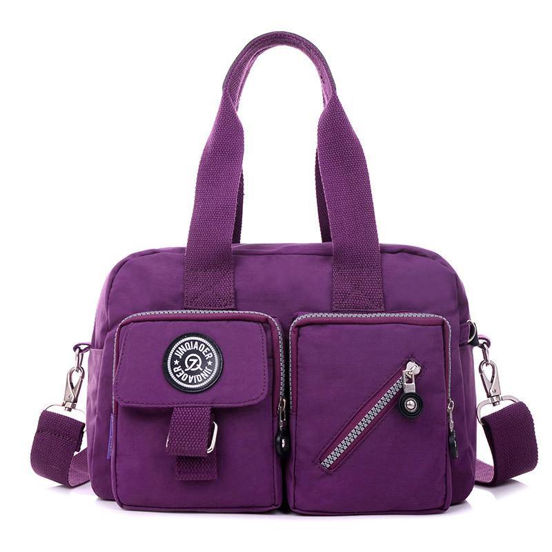 Cartera multibolsillos de nailon de gran capacidad - MXbueno