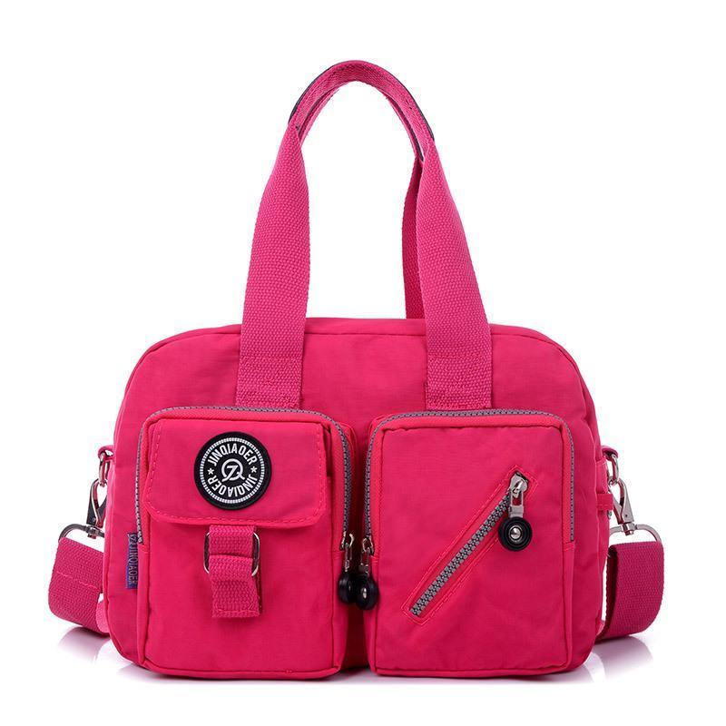 Cartera multibolsillos de nailon de gran capacidad - MXbueno