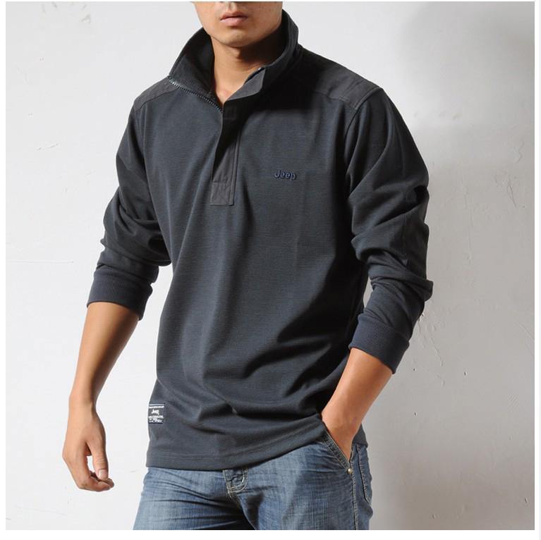 Camisa polo de felpa de algodón - MXbueno