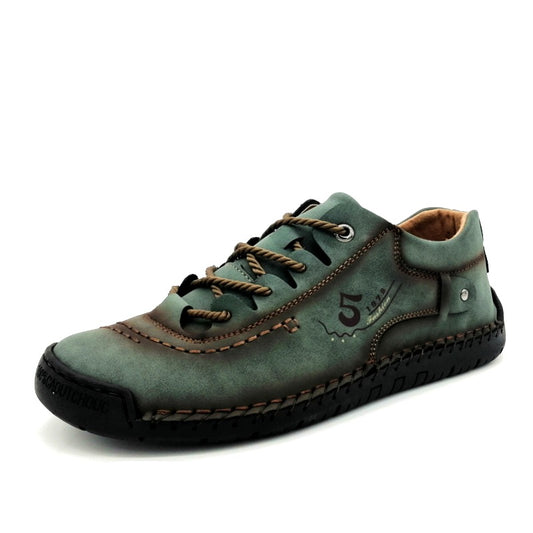 Cosido a mano zapatos casuales suaves