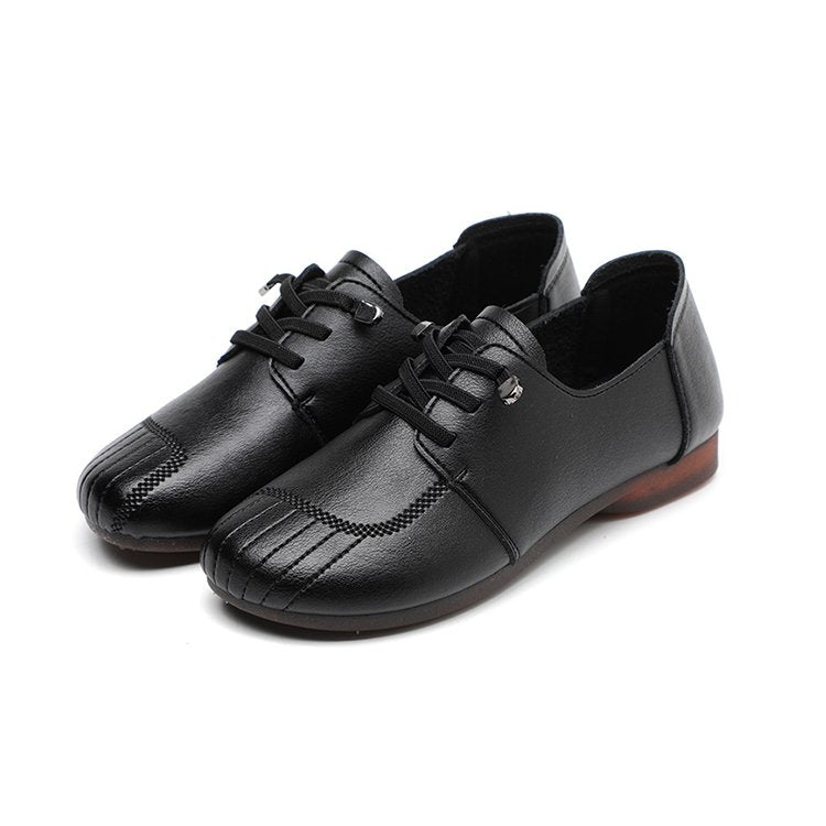 [W-Zapato] Zapatos De Piel Suaves Y Cómodos Para Mujer.