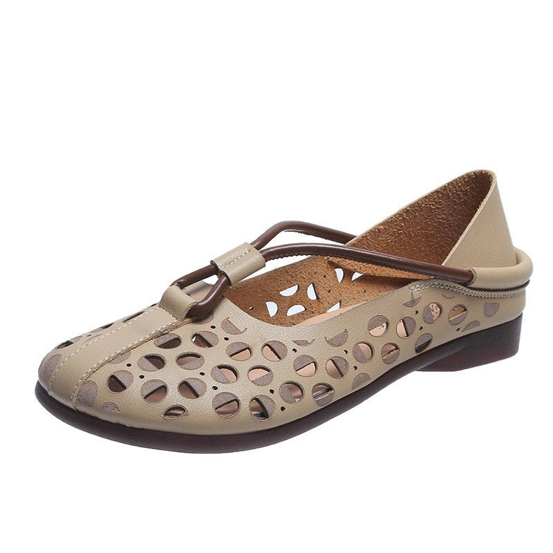 [W-Zapato] Zapatos étnicos Vintage Hechos A Mano