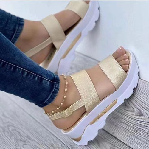 [W-Zapato] 2022 Zapatos De Moda De Verano Sandalias Transpirables Informales Para Mujer