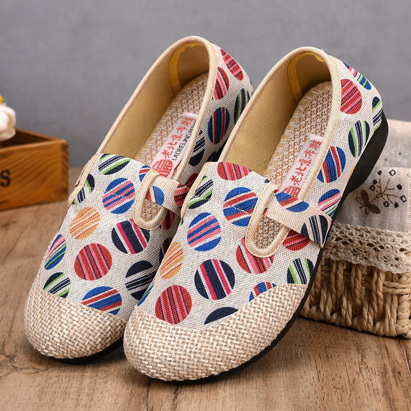 [W-Zapato] Zapatos Sin Cordones Casuales Suaves De Moda