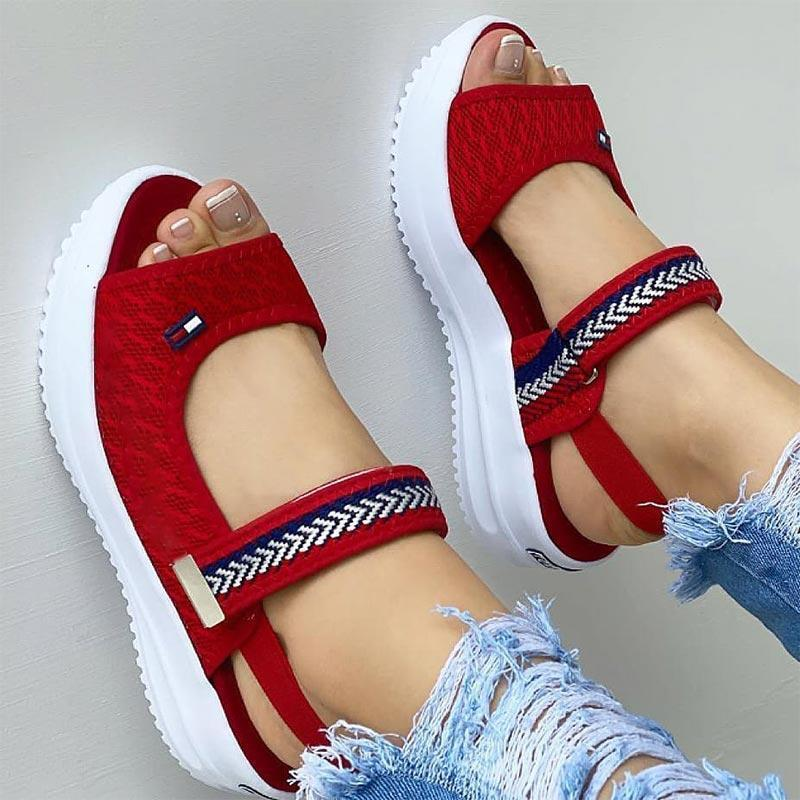 Sandalias de plataforma de verano