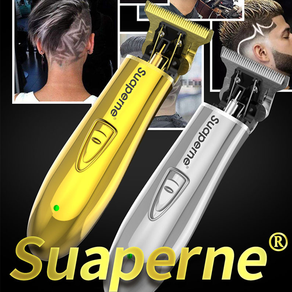 Doble voltaje recargable redable trimmer hombres calvos de pelo Clipper - MXbueno