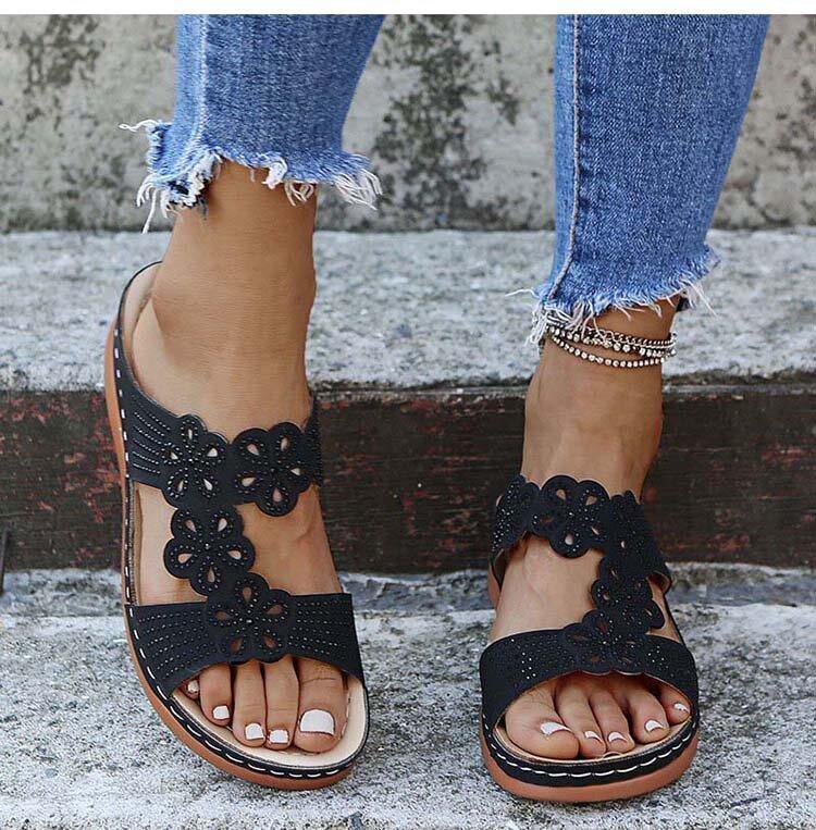 Estilo de moda Nuevas sandalias ortopédicas de cuña antideslizante - MXbueno