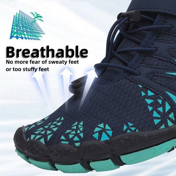 [M-Zapato] Zapatos De Agua De Secado Rápido Con Doble Hebilla Transpirable Para Exteriores