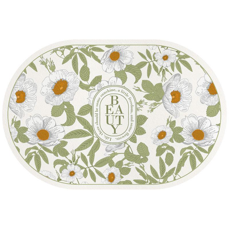 Alfombrilla Retro Suave De Barro De Diatomeas