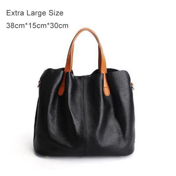 Bolso Shopper De Piel Dos En Uno