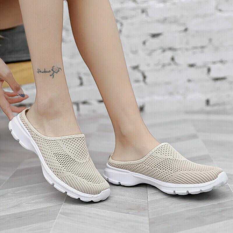 Zapatos Casuales Sin Cordones De Malla Transpirable