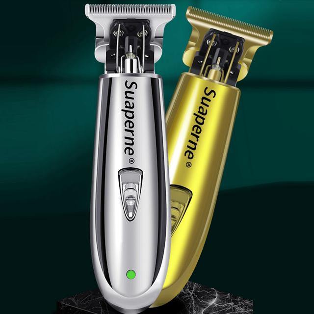 Doble voltaje recargable redable trimmer hombres calvos de pelo Clipper - MXbueno