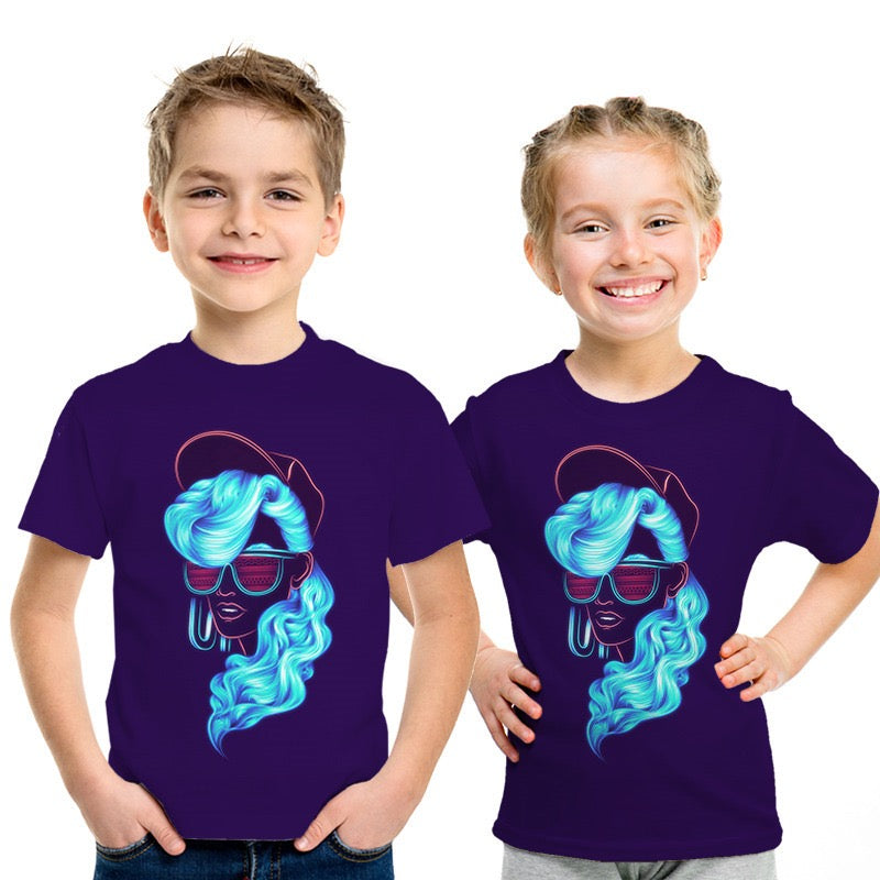 Camiseta de manga corta con estampado divertido 3D Street Chic chic de Active Boys para niños