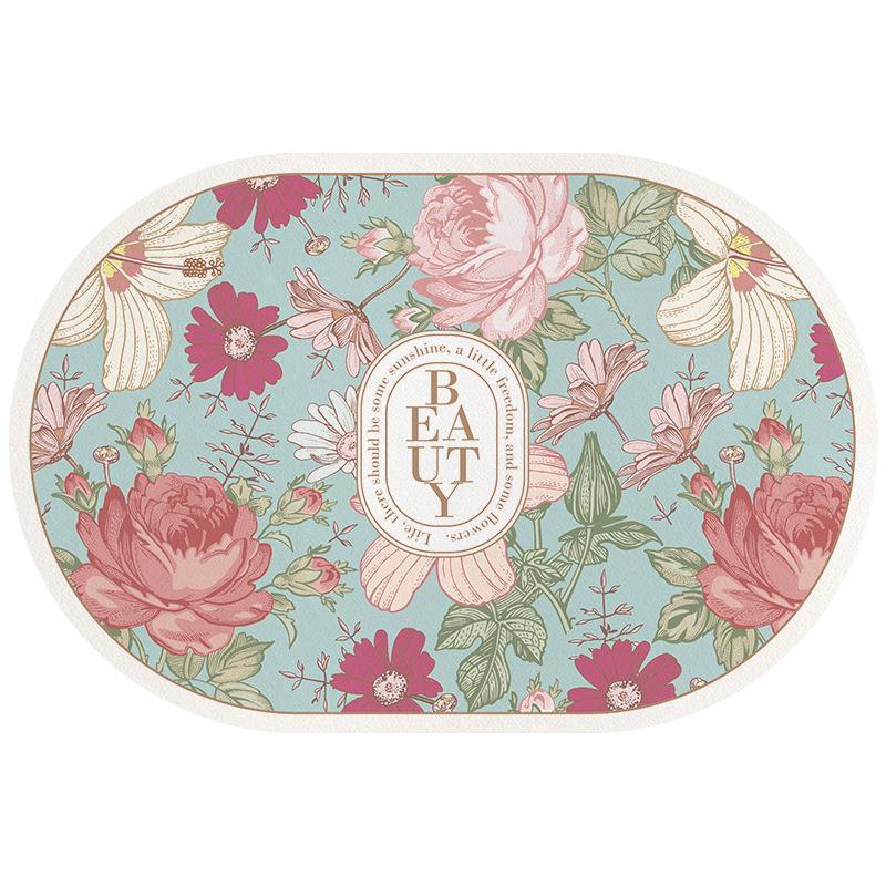 Alfombrilla Retro Suave De Barro De Diatomeas